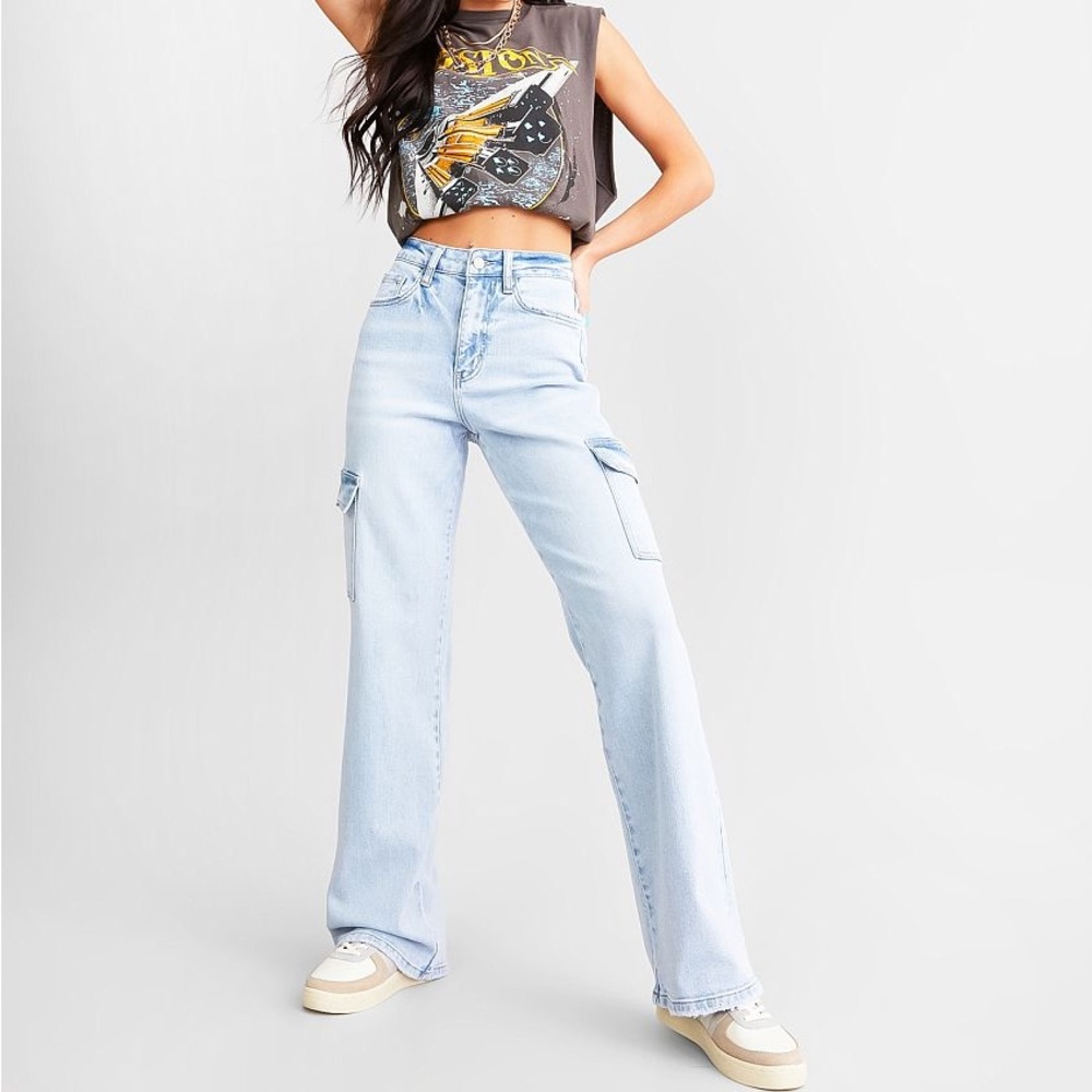 Dixie 90's Vintage Straight Stretch Cargo Jean